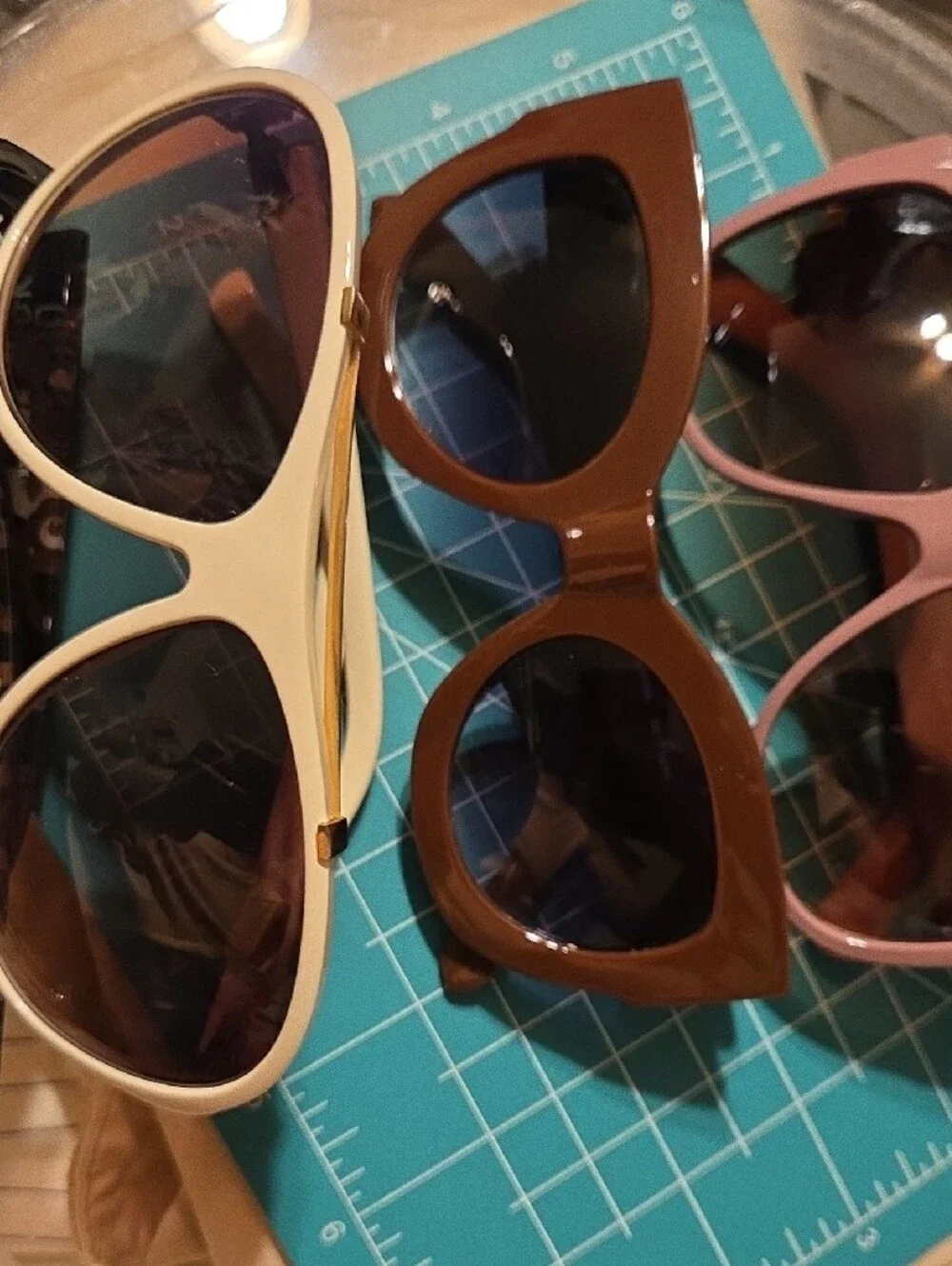 Franco Sarto Women's Sunglasses Set - Tortoise, Pink, Brown, Cream, Black